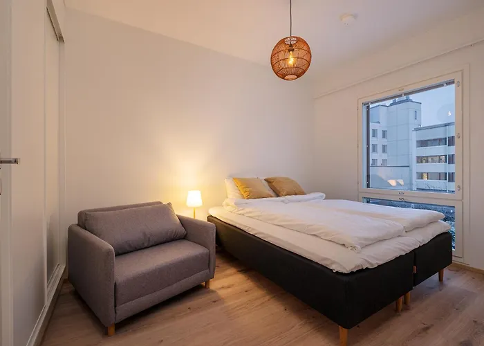 Compact 2bdr With Private Sauna Διαμέρισμα *